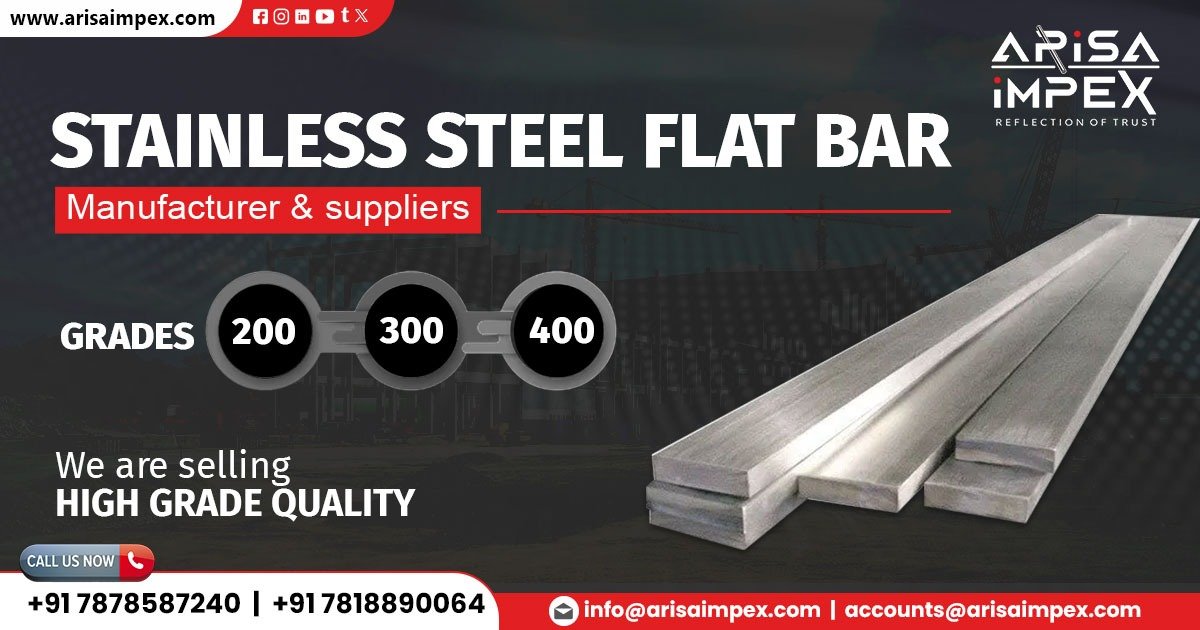 Supplier of Stainless Steel Flat Bar in Maharashtra