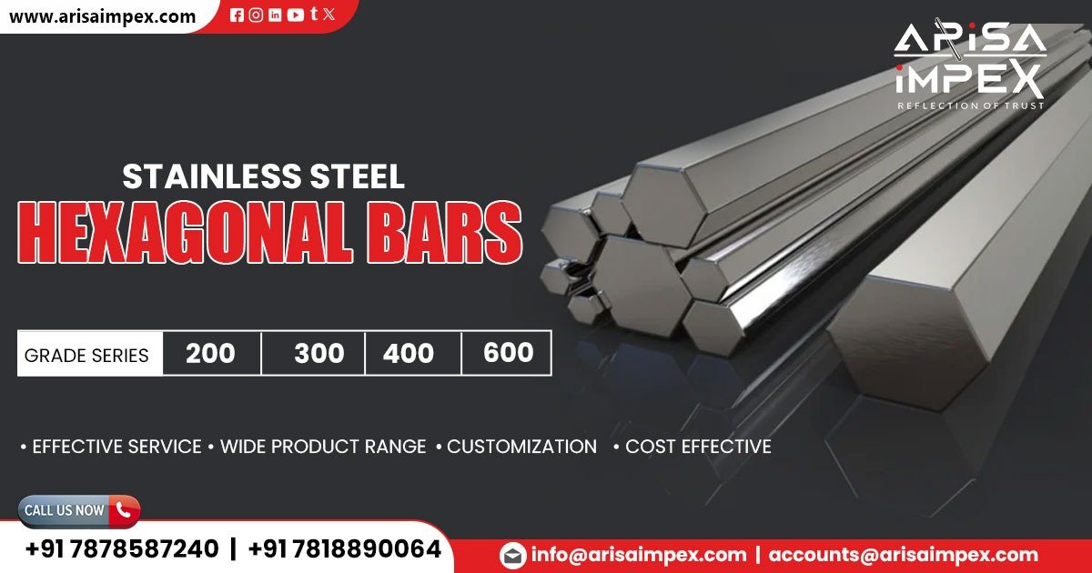 Supplier of Stainless Steel Hexagonal Bar in Gujarat
