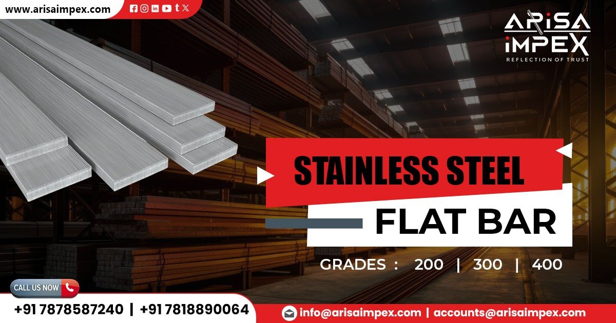 Supplier of Stainless Steel Flat Bar in Tamil Nadu