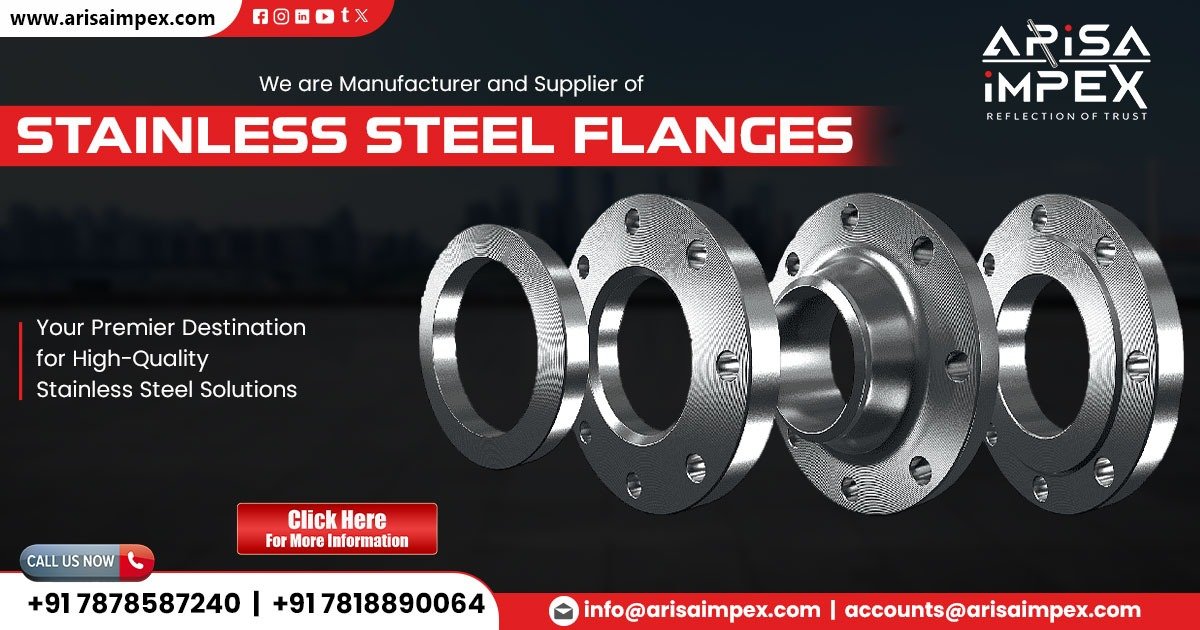 Supplier of Stainless Steel Flange in Madhya Pradesh