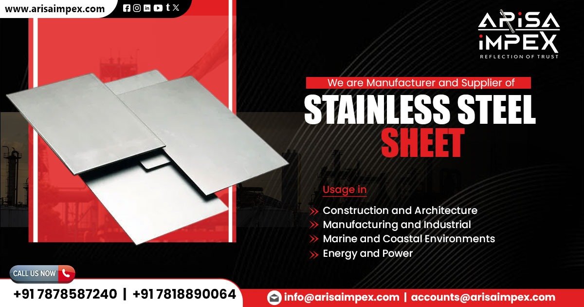 Supplier of Stainless Steel Sheet in Uttar Pradesh