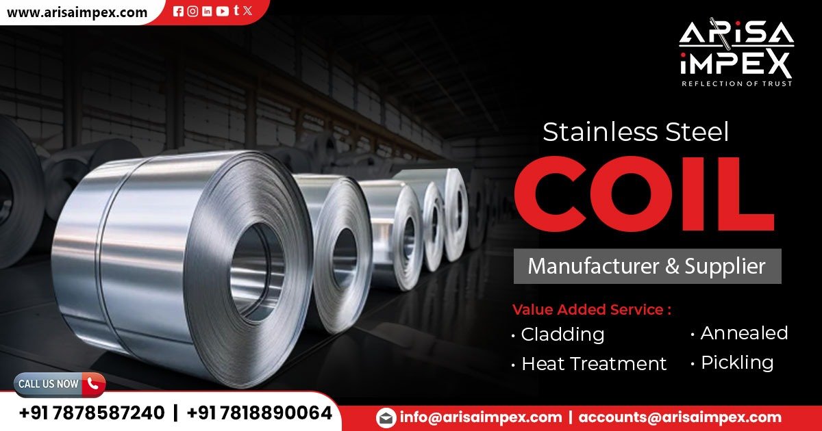 Supplier of ⁠Stainless Steel Coil in Bihar