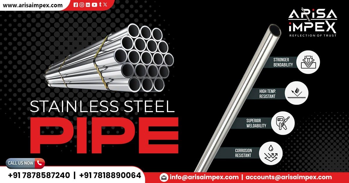 ⁠Supplier of Stainless Steel Pipe in Odisha