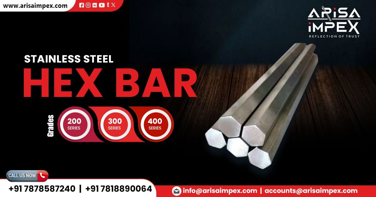 Stainless Steel Hexagonal Bar in Uttar Pradesh