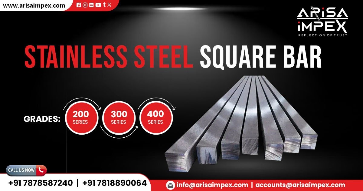 Supplier of Stainless Steel Square Bar in Telangana