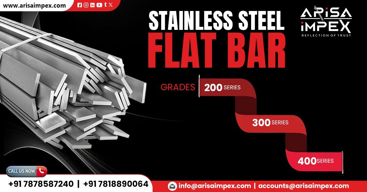 Supplier of Stainless Steel Flat Bar in Gujarat