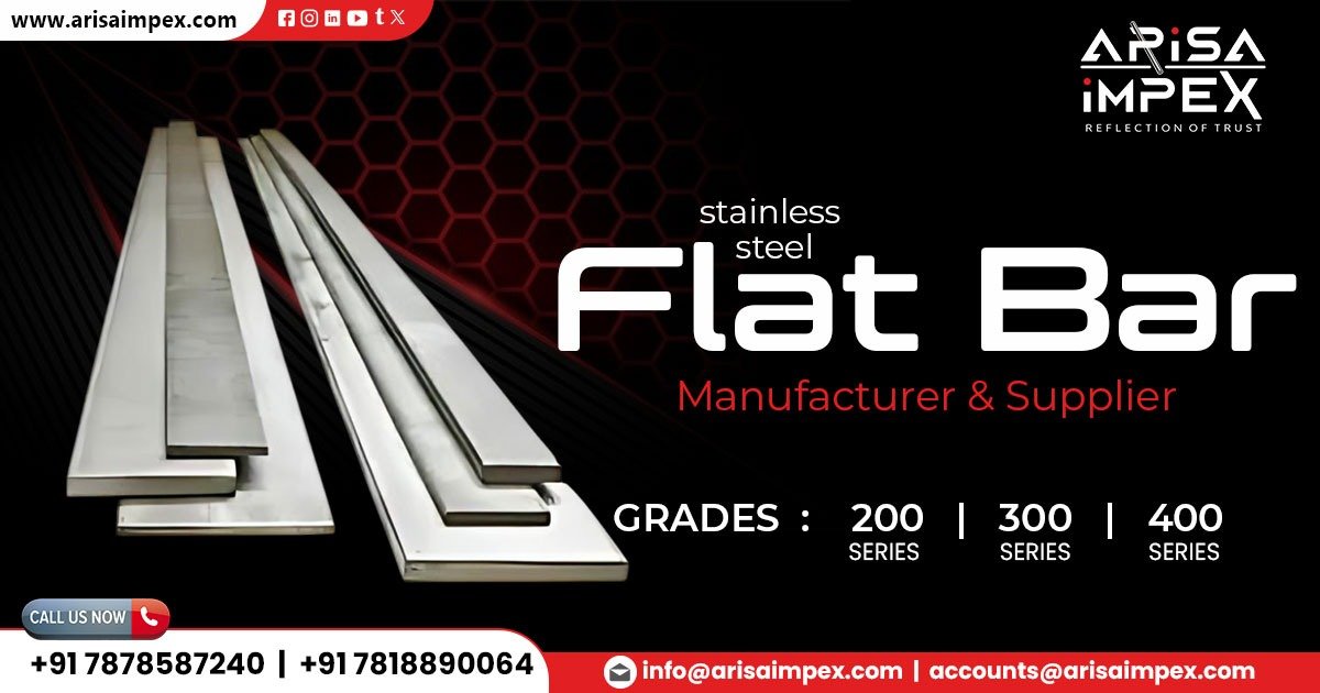 Manufacturer of Stainless Steel Flat Bar