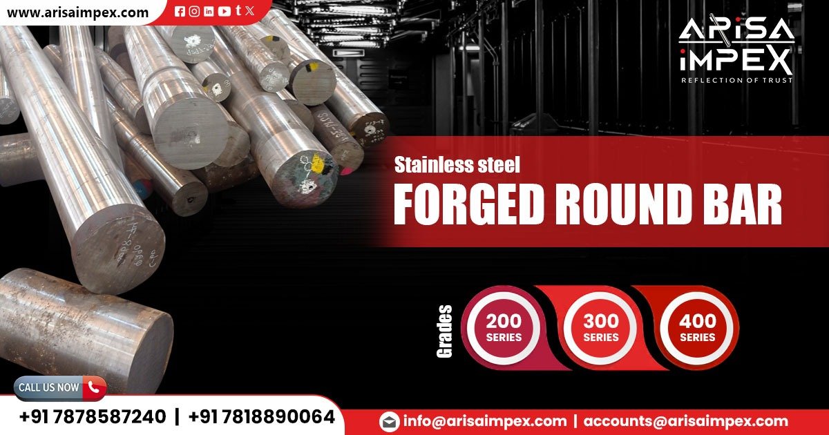 Stainless Steel Forged Round Bar in Gujarat