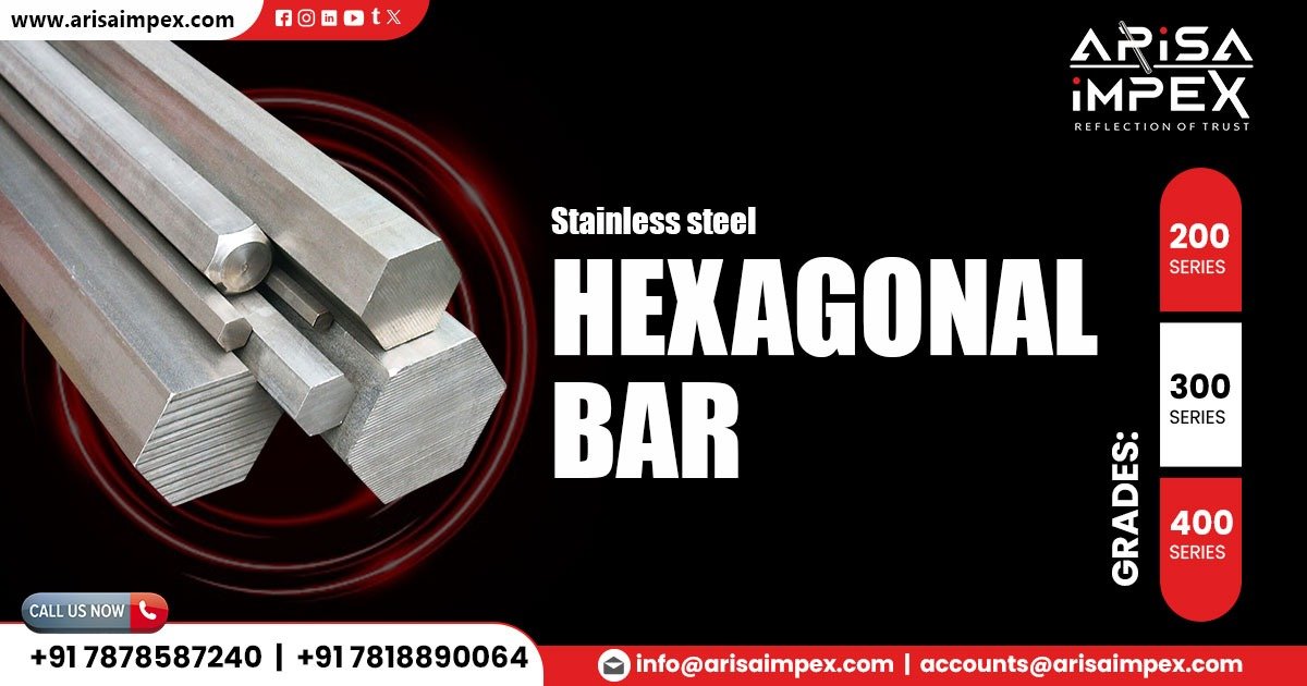Stainless Steel Hexagonal Bar Supplier in Ahmedabad