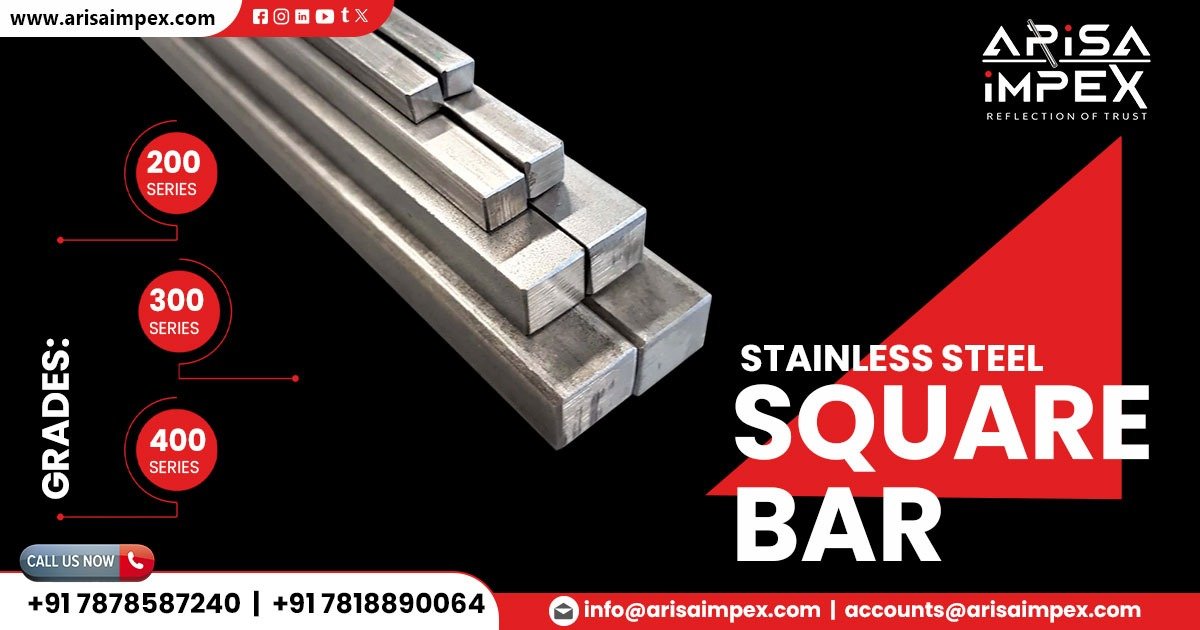 Stainless Steel Square Bar in Jharkhand