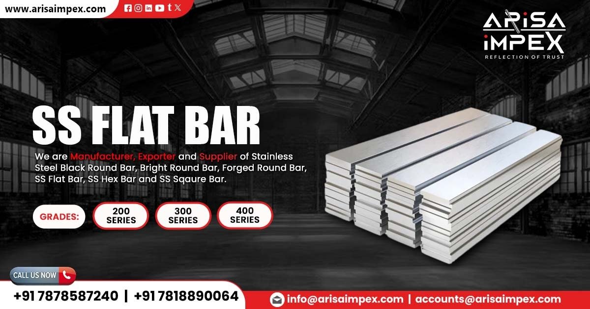 Supplier of Stainless Steel Flat Bar in Ankleshwar
