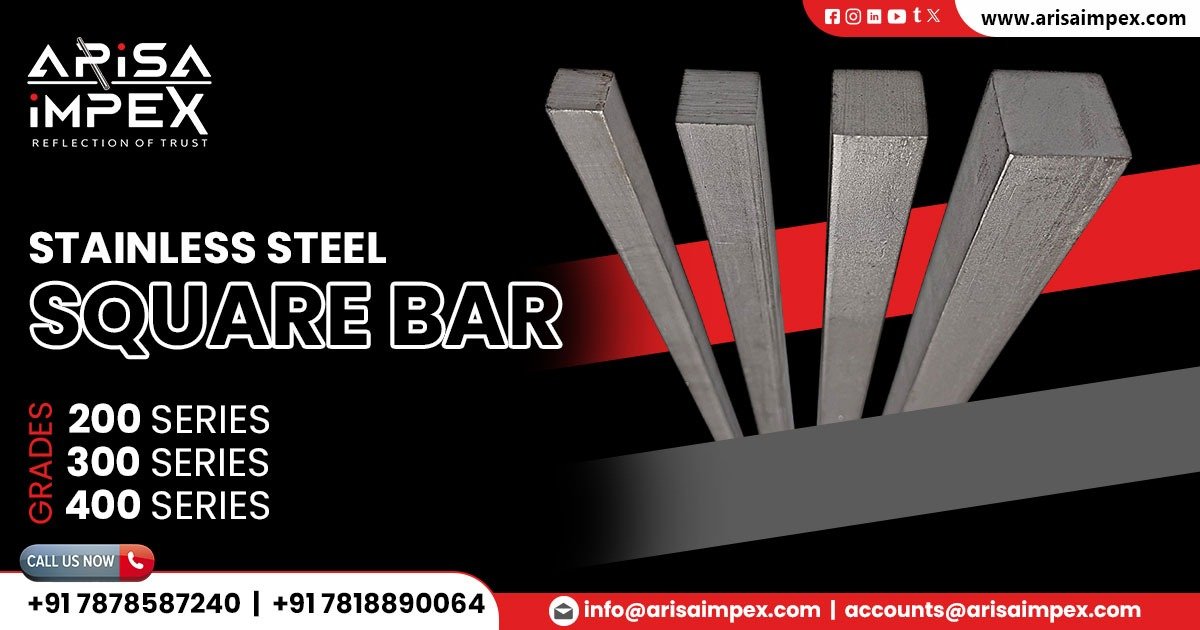 Supplier of Stainless Steel Square Bar in Jamnagar