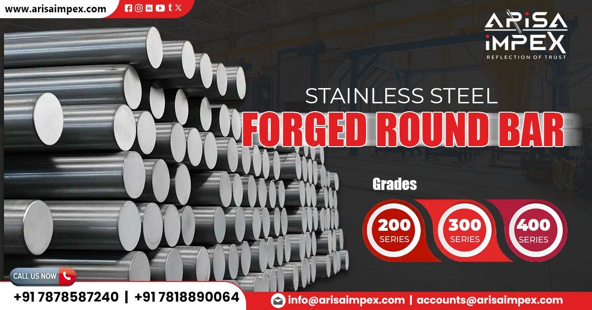 Supplier of Stainless Steel Forged Round Bar in Bharuch