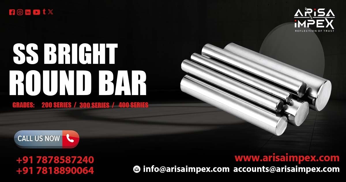 Supplier of Stainless Steel Bright Round Bar in Bharuch