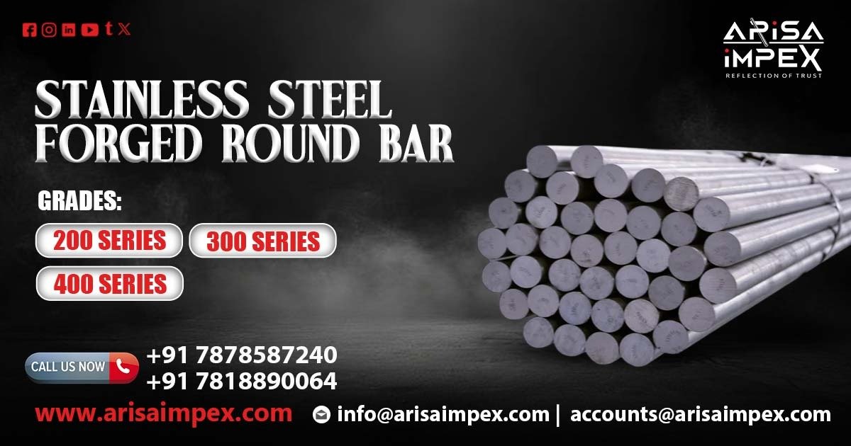 Stainless Steel Forged Round Bar in Coimbatore