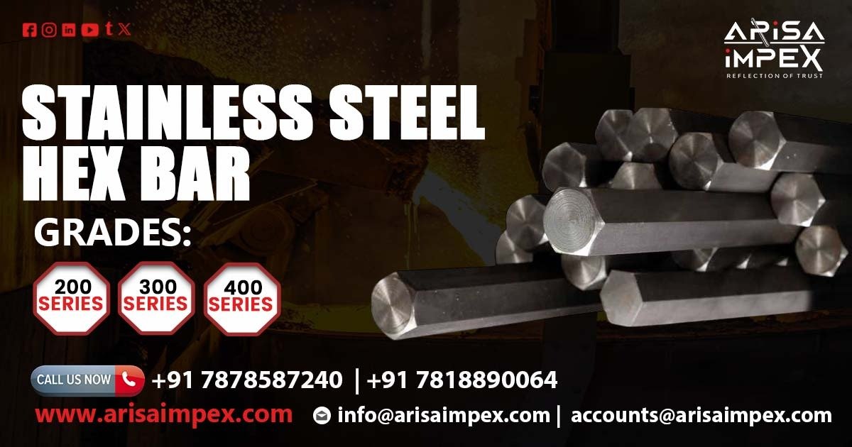 Premium Stainless Steel Hexagonal Bar in Indore