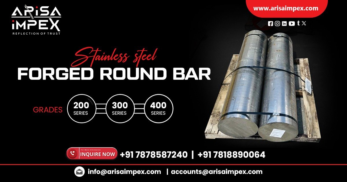 Stainless Steel Forged Round Bar in Ahmedabad