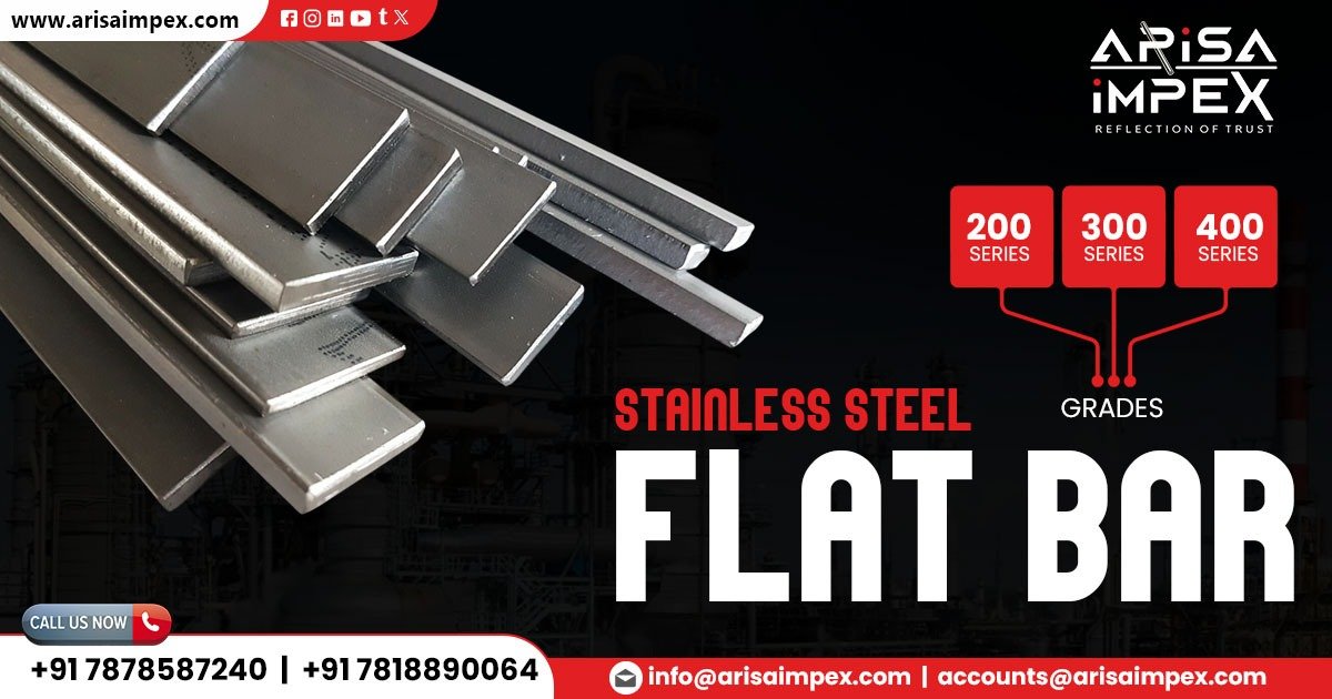 Stainless Steel Flat Bar in Ahmedabad