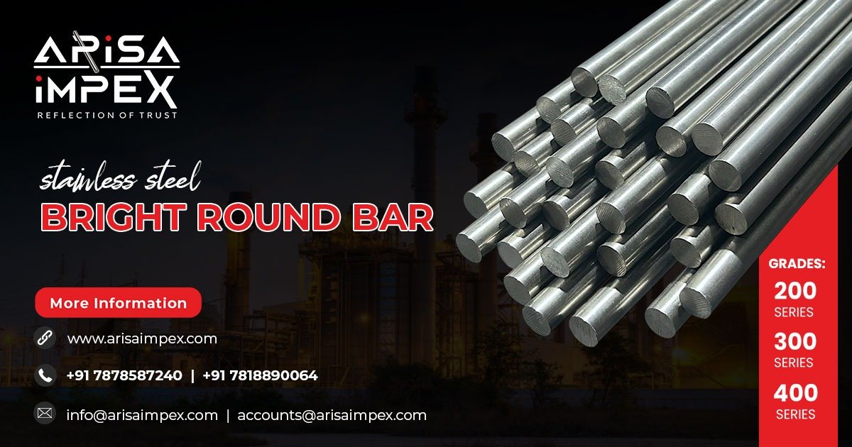 Stainless Steel Bright Round Bar in Rajkot