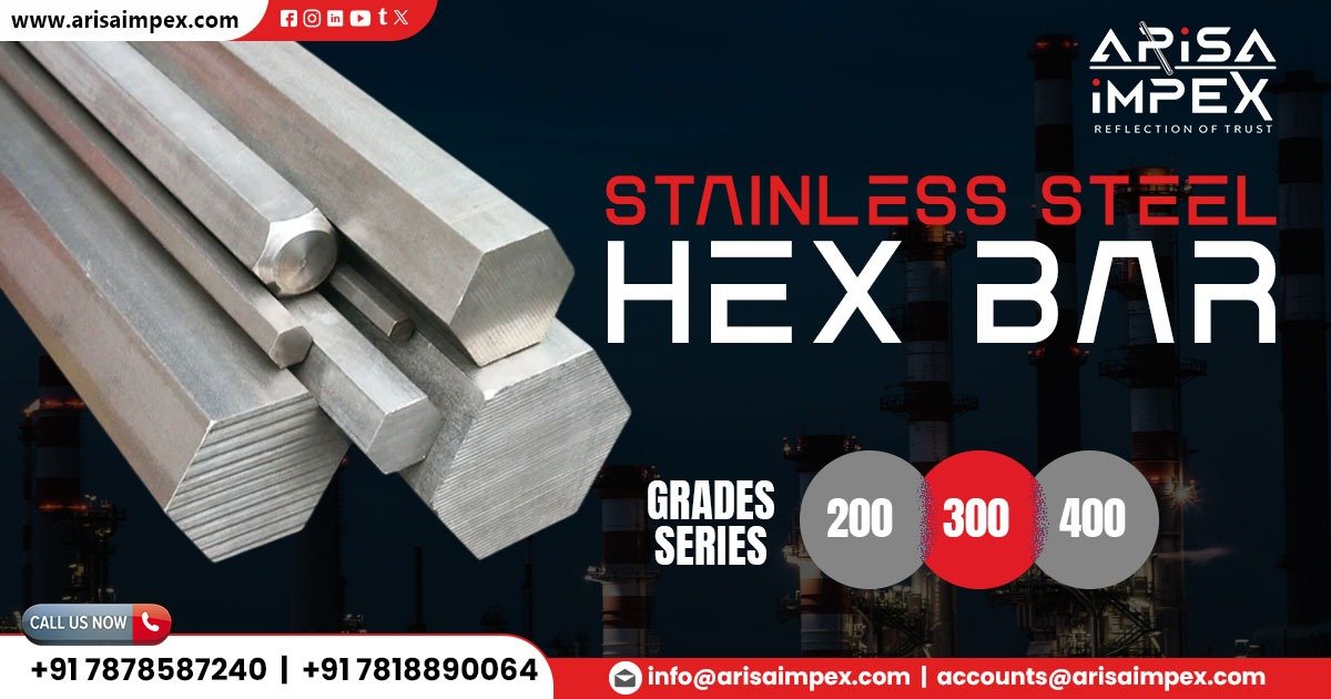 Stainless Steel Hexagonal Bar in Vadodara