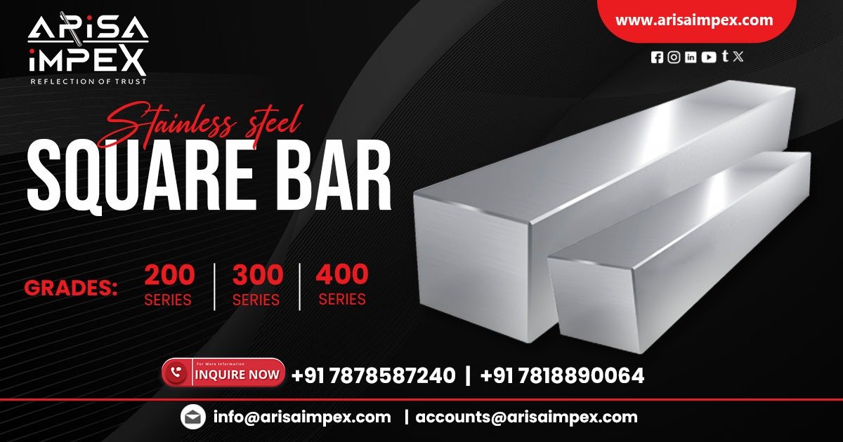 Stainless Steel Square Bar in Rajkot