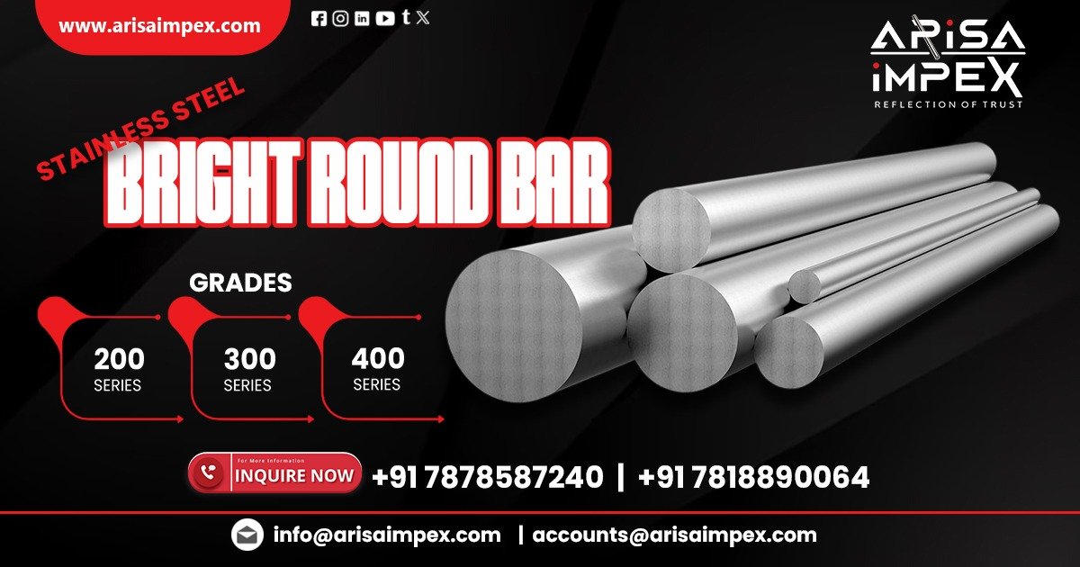 Stainless Steel Bright Round Bars in Lucknow
