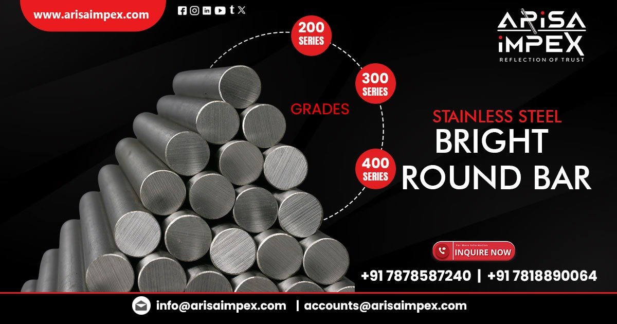 Stainless Steel Bright Round Bar in Ahmedabad