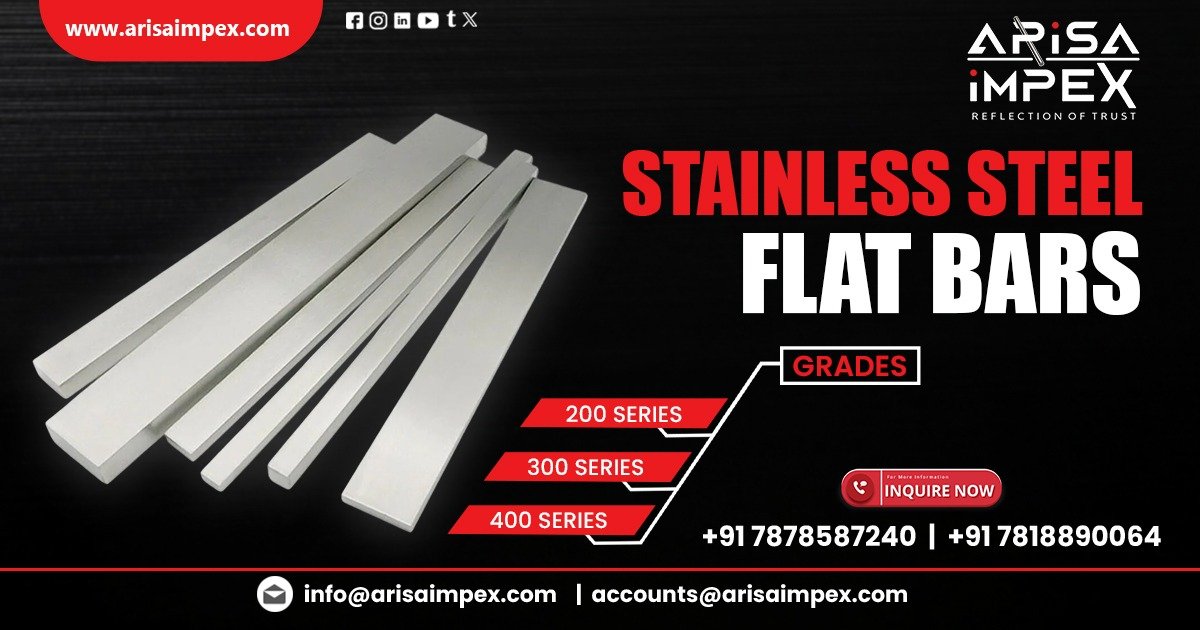 Stainless Steel Flat Bar in Lucknow