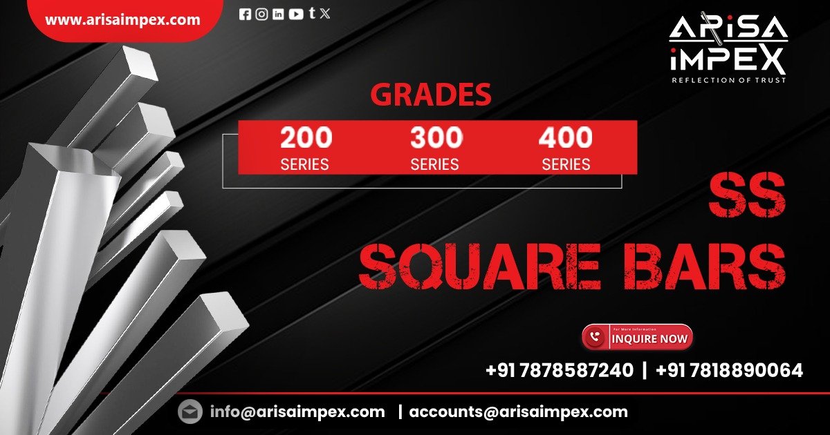 Stainless Steel Square Bar in Chennai