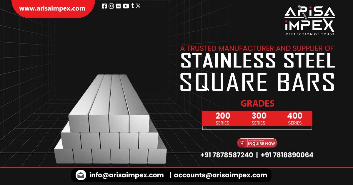 Stainless Steel Square Bar in Raipur