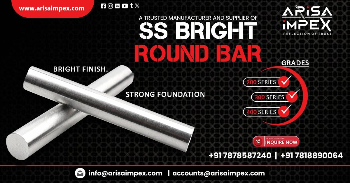 Stainless Steel Bright Round Bar in Gwalior