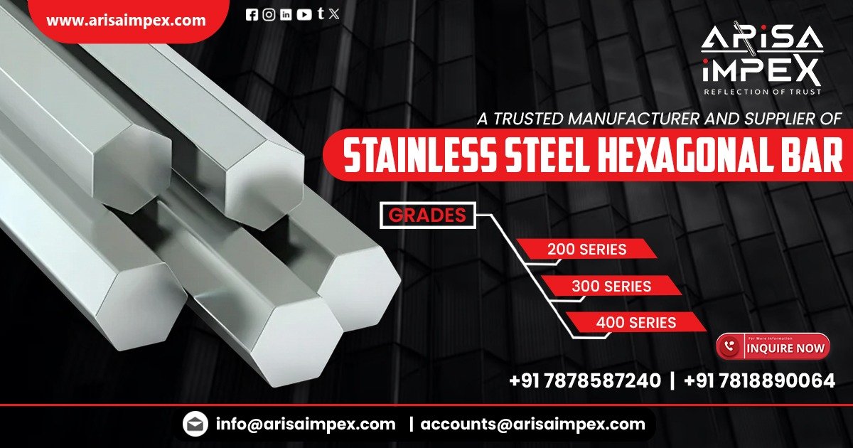 Premium Stainless Steel Hexagonal Bar in Bhopal
