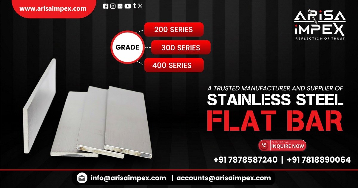 Stainless Steel Flat Bar in Ahmedabad