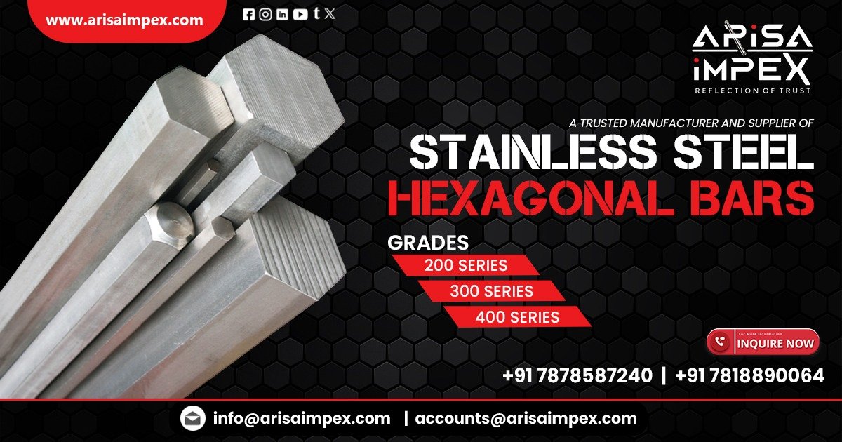 Stainless Steel Hexagonal Bar in Surat