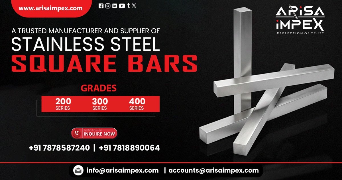 Stainless Steel Square Bar in Mumbai