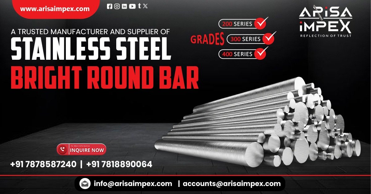Stainless Steel Bright Round Bar in Kolkata