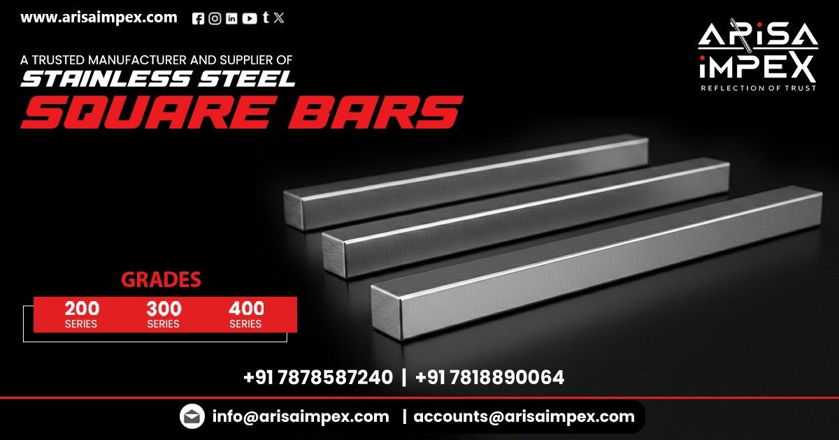 Stainless Steel Square Bar Supplier in Coimbatore