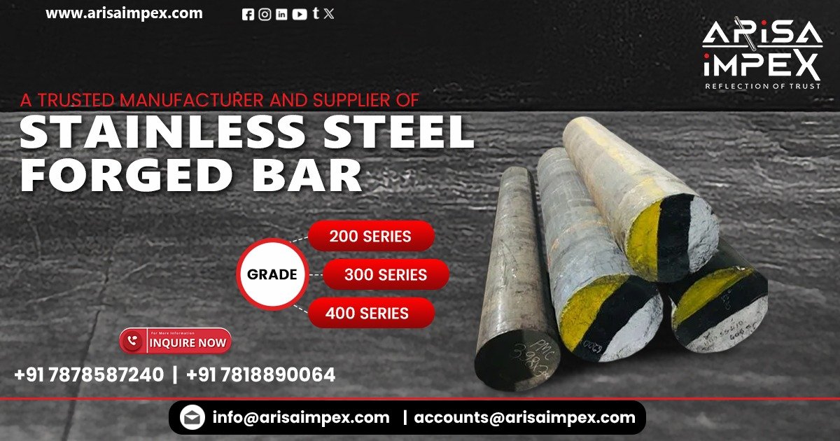 Premium Quality Stainless Steel Forged Bar in Hyderabad