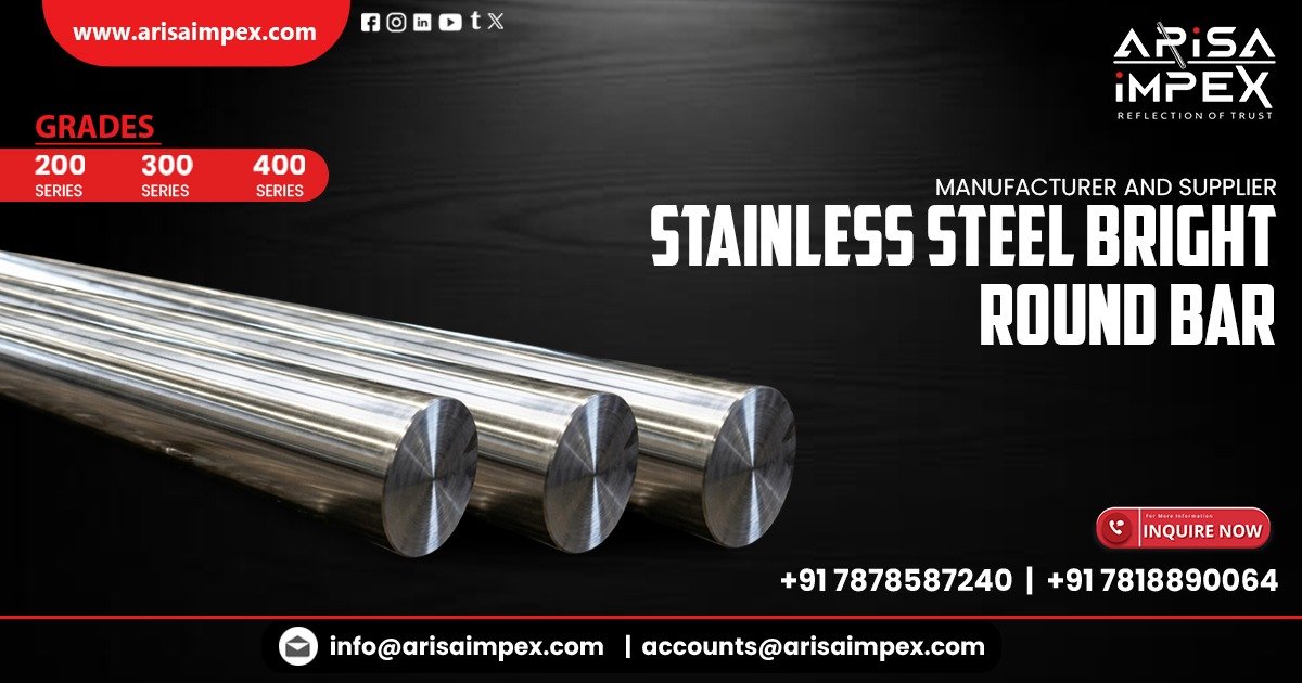 Stainless Steel Bright Round Bar Supplier in Bangalore