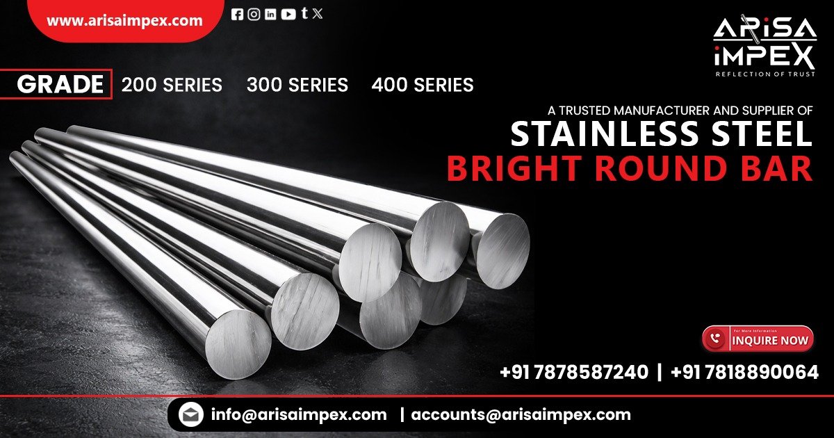 Premium Stainless Steel Bright Round Bar Supplier in Coimbatore