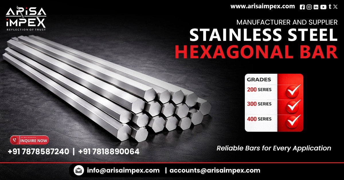 Supplier of Stainless Steel Hexagonal Bar in Ranchi