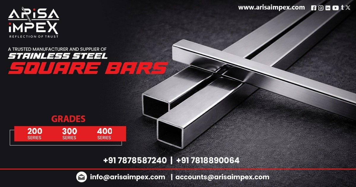 Premium Stainless Steel Square Bar in Jaipur