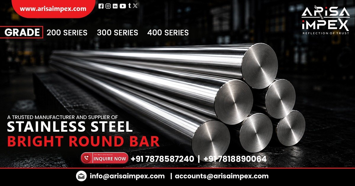 Premium Stainless Steel Bright Round Bars Manufacturer in India