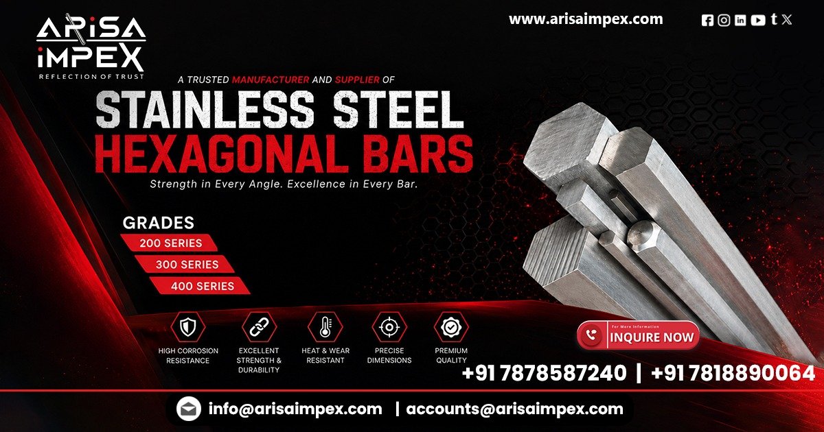 Stainless Steel Hexagonal Bar in Odisha