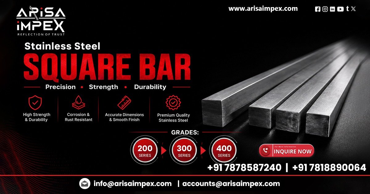 Best Stainless Steel Square Bar Supplier In Karnataka