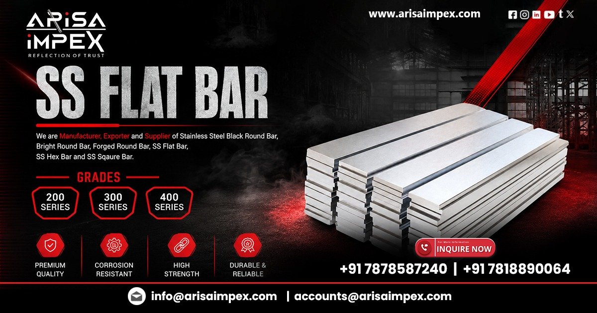 Premium Stainless Steel Flat Bars in Arunachal Pradesh