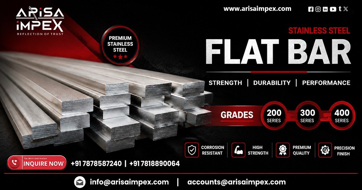 Stainless Steel Flat Bars Supplier In Punjab
