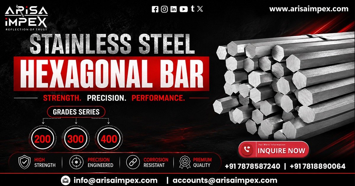 Stainless Steel Hexagonal Bar Supplier In Haryana