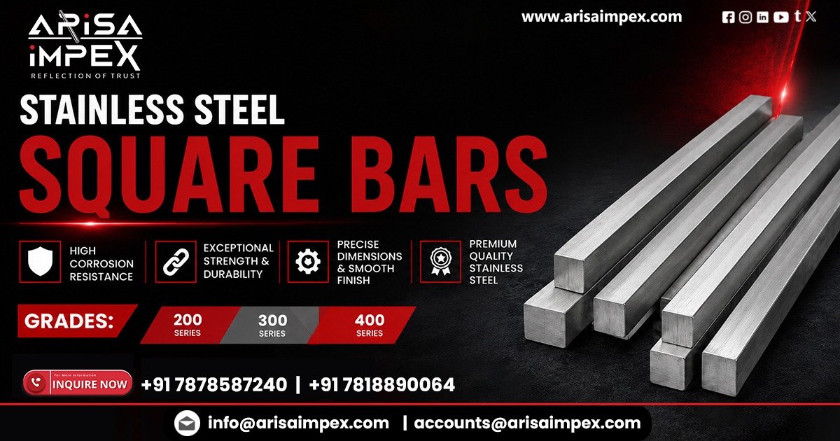 Stainless Steel Square Bars Supplier In Odisha