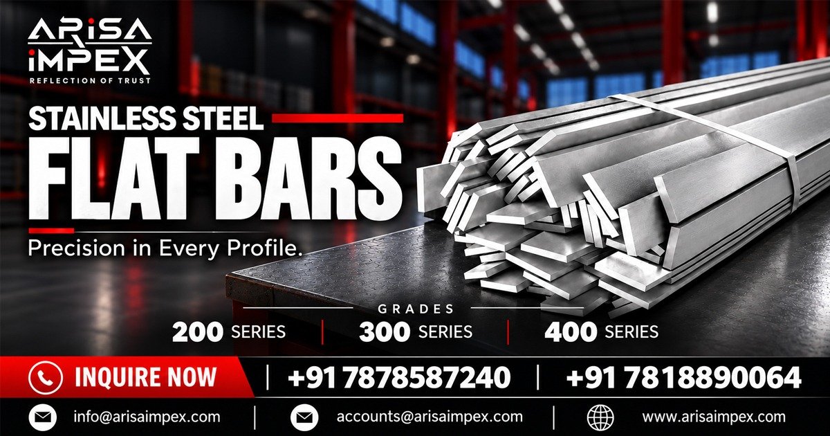 Stainless Steel Flat Bars Supplier In Uttar Pradesh